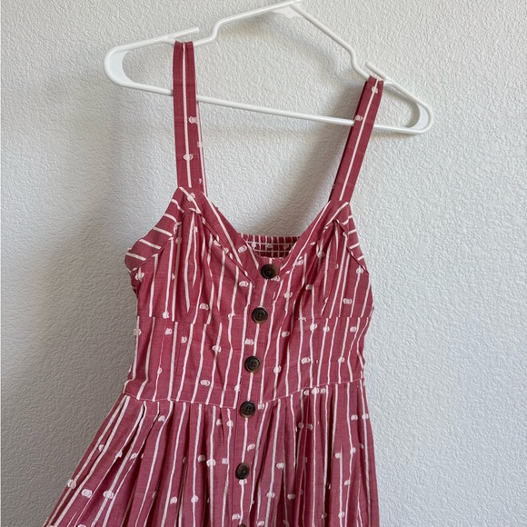 Anthropologie Meave Hudson Stripe Button-Front Sundress - Picture 4 of 6